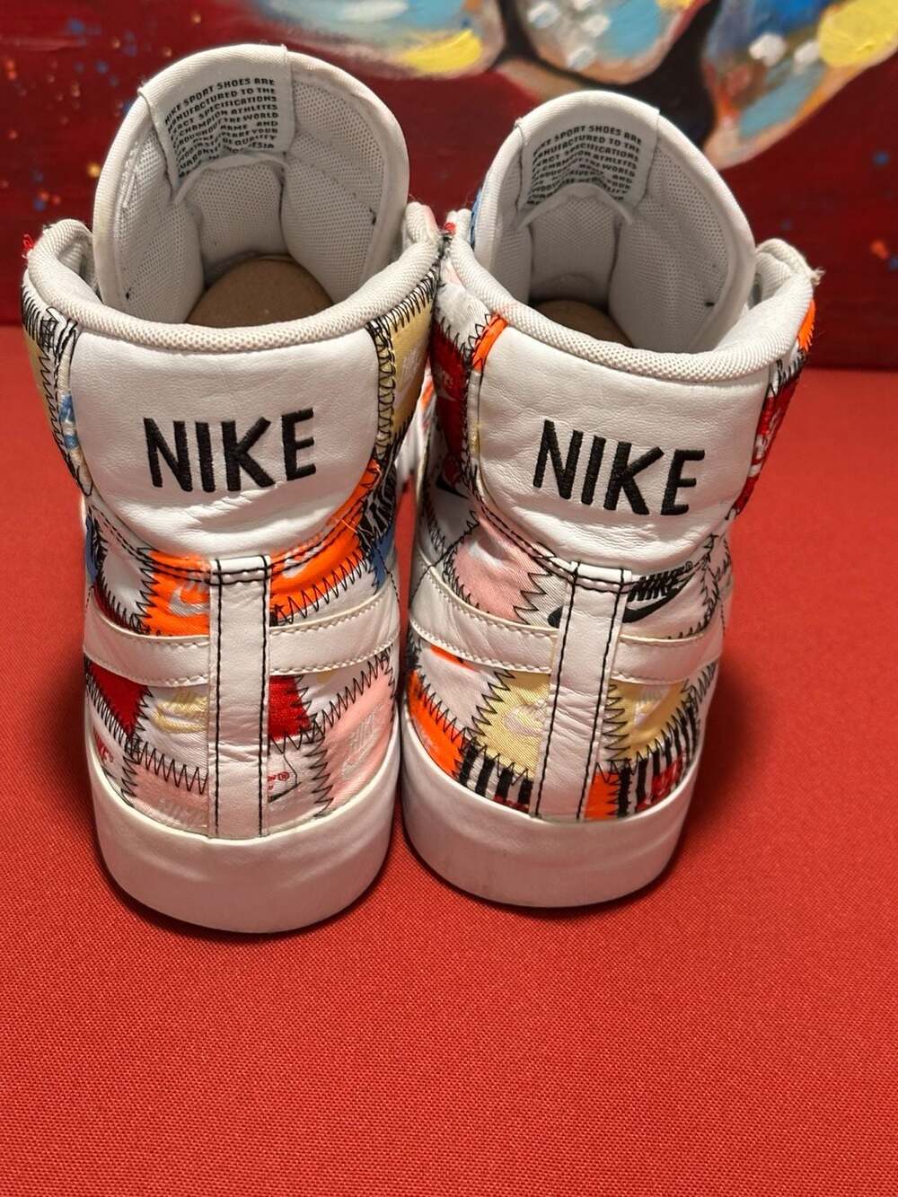 Nike Blazer Mid 'Patchwork' White Multi-Color (CI… - image 6